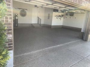 Results of our garage floor coating contractor's service in Austin, TX.