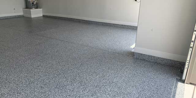 The results of our garage floor coating services in Austin, TX.