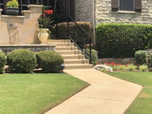 Concrete walkway from one of the leading contractors in the greater Austin, TX area