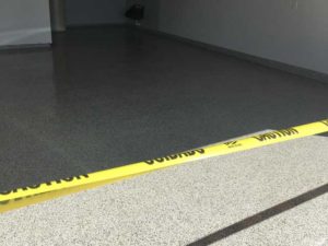 Shiny and ultra-smooth garage floors epoxy coating in Austin, TX.