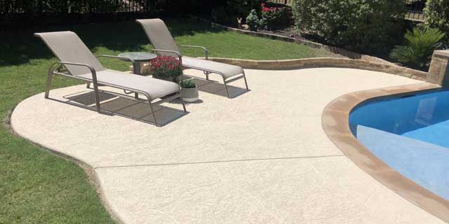 When resurfacing concrete pool decks, we use high quality materials and pay attention to all aspects